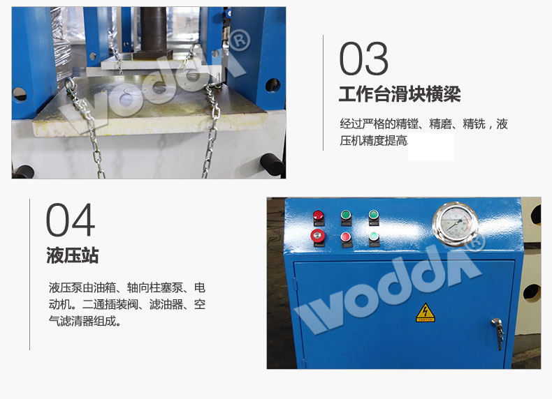 龍門液壓機細節